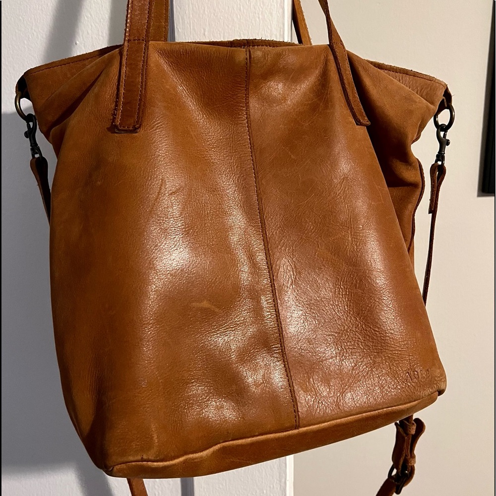 ABLE Leather Alem Utility Tote